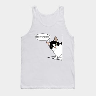 Cat can help Tank Top